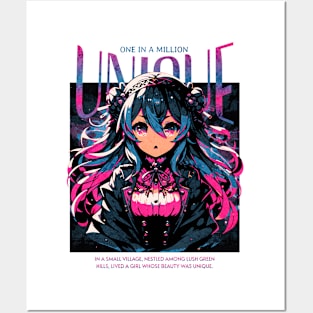 Unique Girl Posters and Art